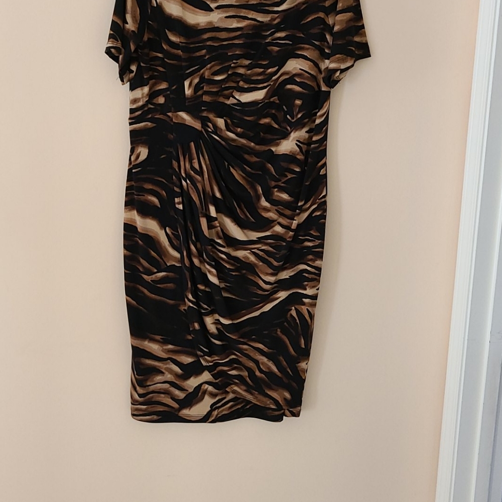 Easy wear comfortable soft dress w/gathers